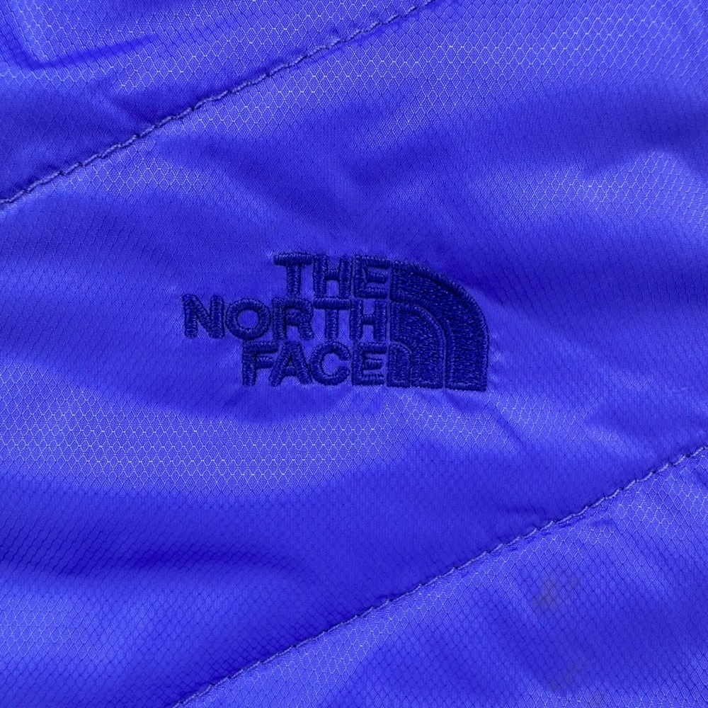 The North Face Womens Purple Quilted Insulated Puffer Jacket Medium Mint Lining - Picture 10 of 12